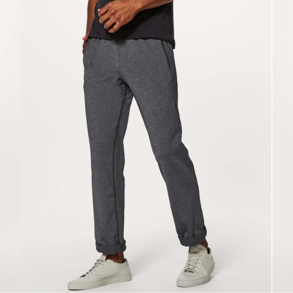 Lululemon Discipline Pant Heathered Black